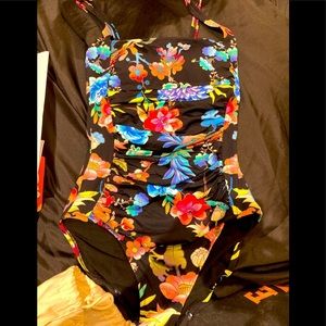 Johnny Was one piece bathing suit.